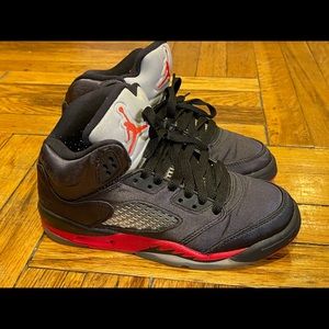 Nike Air Jordan 5 Retro 4.5Y Satin Bred